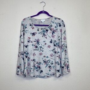 Pure Jill by J. Jill Floral Top XS Petite